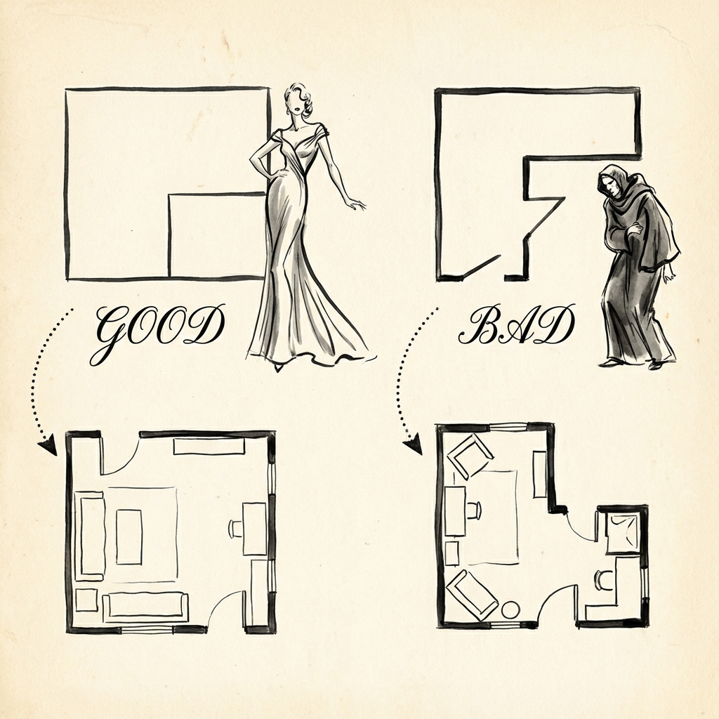 [Property] Floor Plan Shapes—Reject 'Disabled' Houses